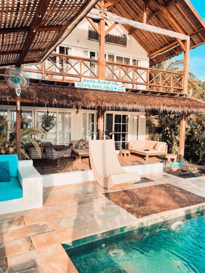 Serenity Luxurious Beachfront Villa & Spa With Private Infinity Pool, 8 Guests 吉利阿尔 外观 照片