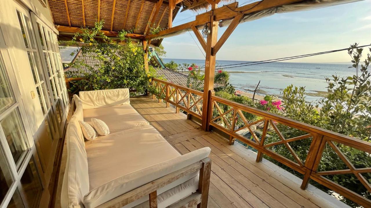 Serenity Luxurious Beachfront Villa & Spa With Private Infinity Pool, 8 Guests 吉利阿尔 外观 照片