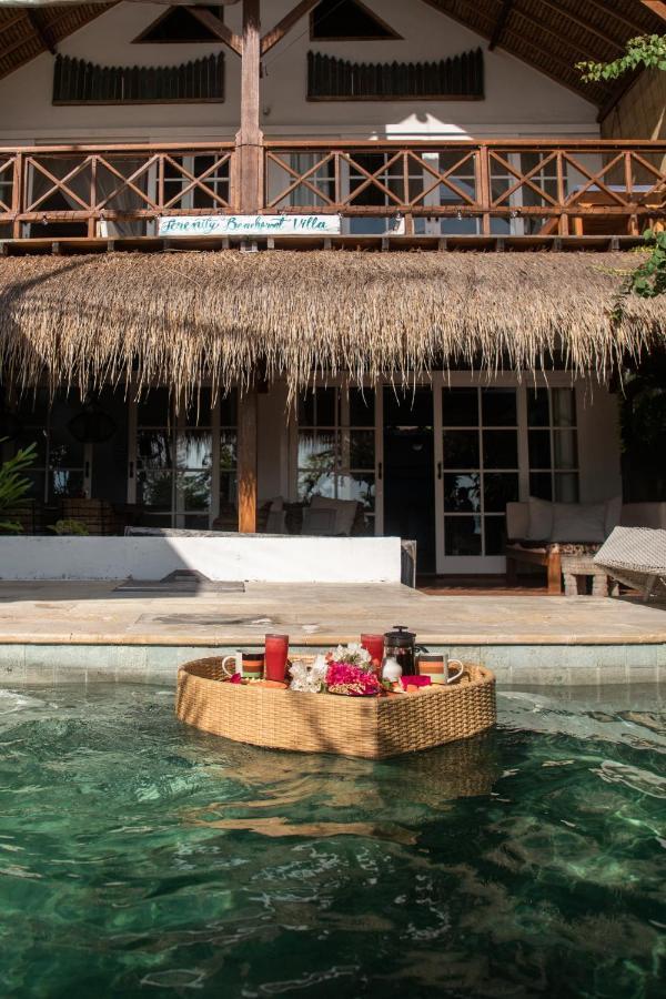 Serenity Luxurious Beachfront Villa & Spa With Private Infinity Pool, 8 Guests 吉利阿尔 外观 照片
